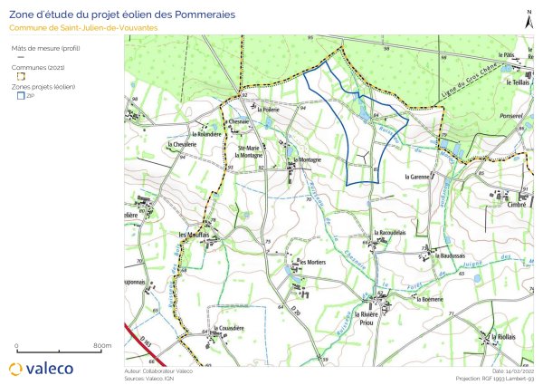 Zone d'étude du Projet